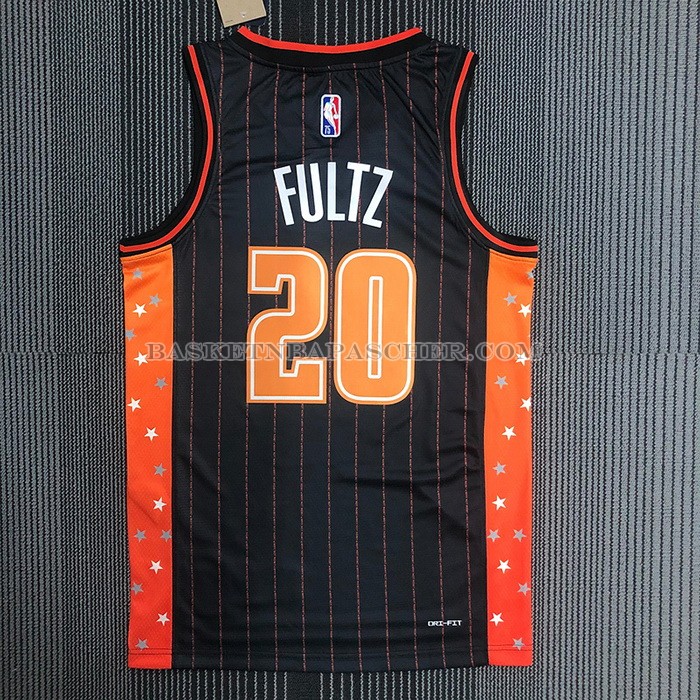 Maillot Orlando Magic Markelle Fultz NO 20 Ville 2021-22 Marron